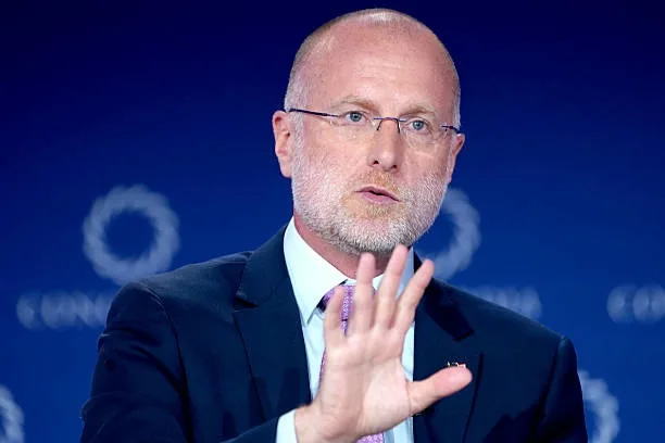 美國聯邦通訊委員會主席卡爾（Brendan Carr）。資料圖片。（John Lamparski/Getty Images for Concordia Annual Summit）