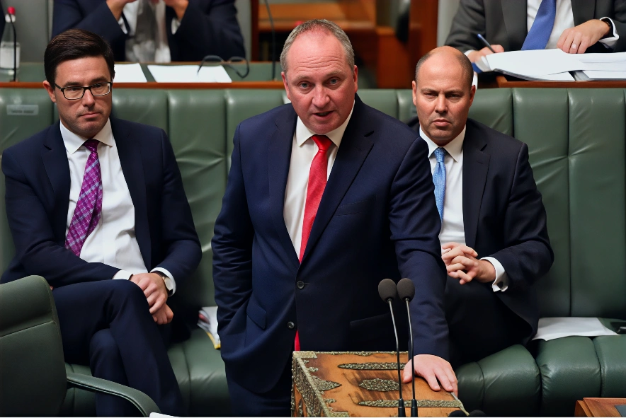 巴納比·喬伊斯(Barnaby Joyce)。 (Photo by Sam Mooy/Getty Images)