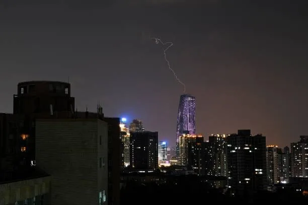 上海。（HECTOR RETAMAL/AFP via Getty Images）