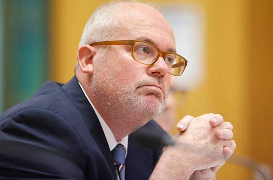 澳大利亚工业部长提姆·艾尔斯（Tim Ayres）。 (Photo by Hilary Wardhaugh/Getty Images)