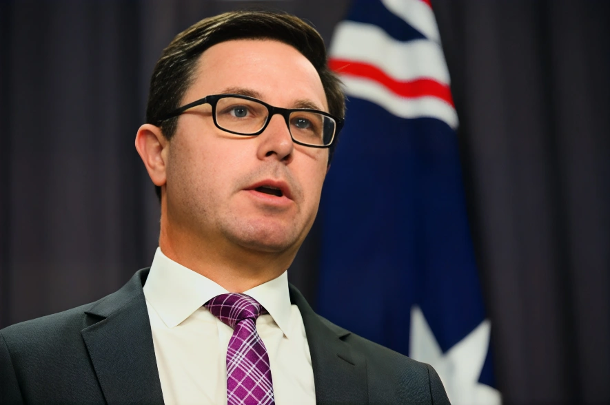 国家党领袖利特普劳德（David Littleproud）。(Photo by Rohan Thomson/Getty Images)
