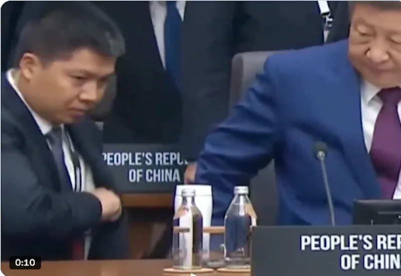 APEC,峰會,習近平,侍衛,神情,警覺,壞事