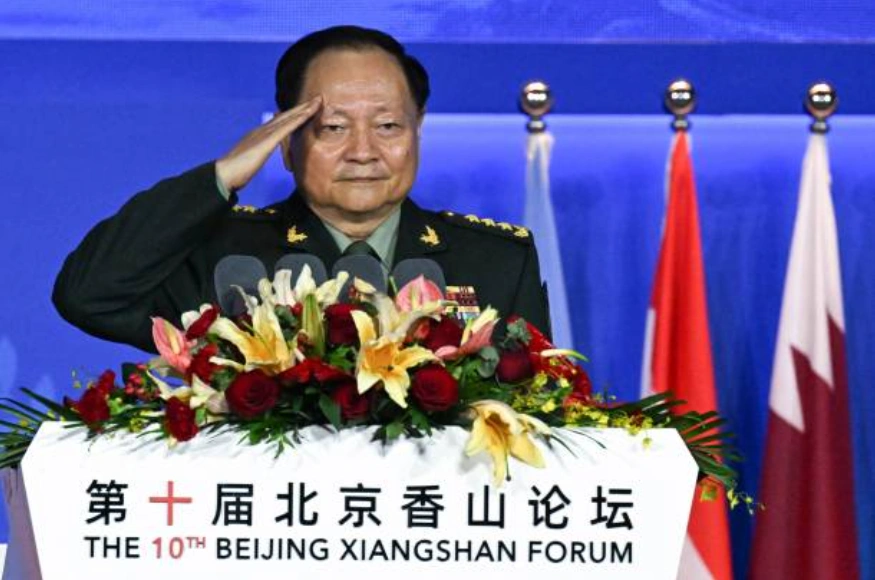 张又侠被捕并非一次反腐胜利，而是中共一场深刻的军权地震。。 (Photo by PEDRO PARDO/AFP via Getty Images)