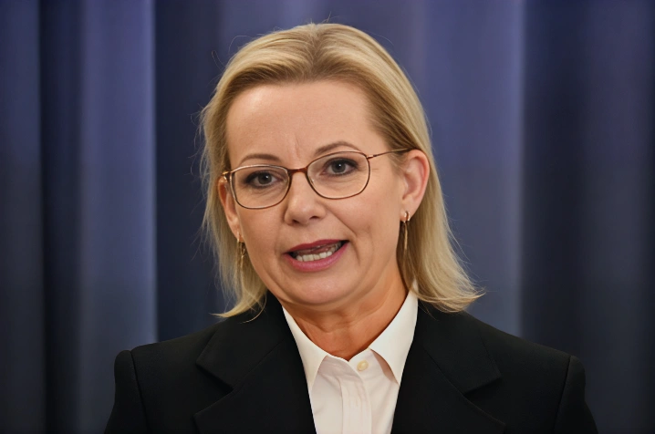 澳洲前自由黨領袖蘇珊·萊伊(Sussan Ley)。 (Photo by Saeed Khan / AFP) (Photo by SAEED KHAN/AFP via Getty Images)