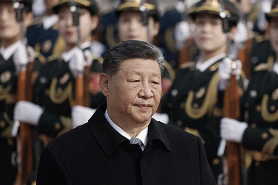 中國國家主席習近平。 (Photo by Maxim Shemetov-Pool/Getty Images)