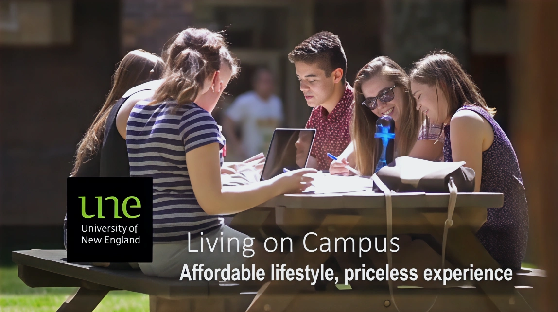 新英格兰大学（University of New England，UNE）。（截图取自UNE Armidale/优兔频道）