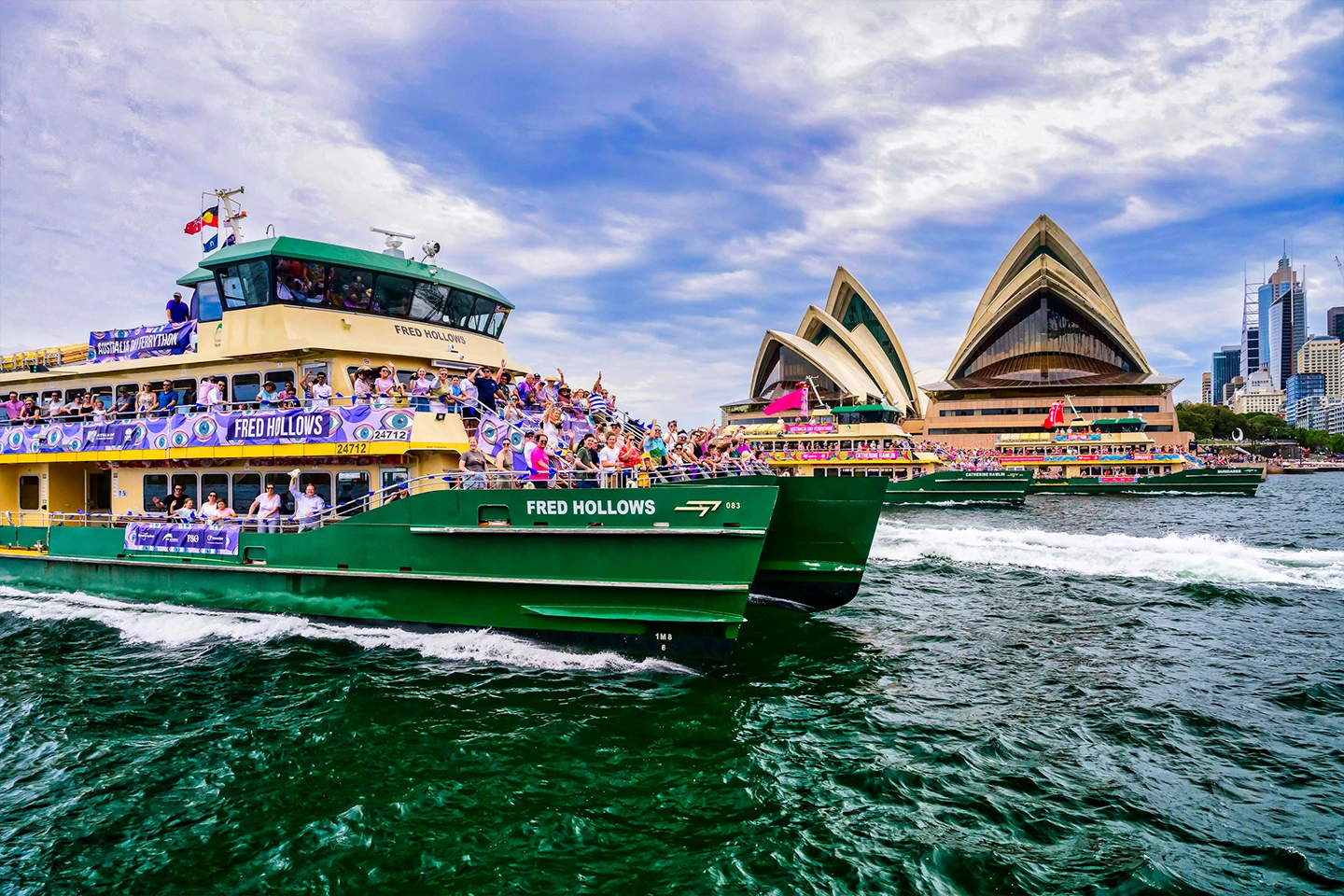 2026澳洲國慶日（1月26日），將在悉尼歌劇院開啟。（NSWGovernment_Sydney_AustraliaDay）