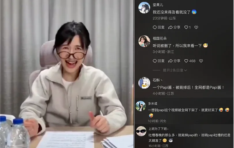 网红,papi酱,马年,讽刺,春晚,下架