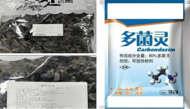 黑木耳,农药,超标,韩国,食安局,下架,食品医药,安全处