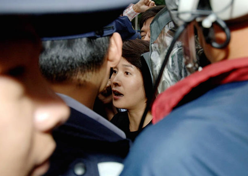 台湾无党籍立委高金素梅。 (Photo credit should read SAM YEH/AFP via Getty Images)