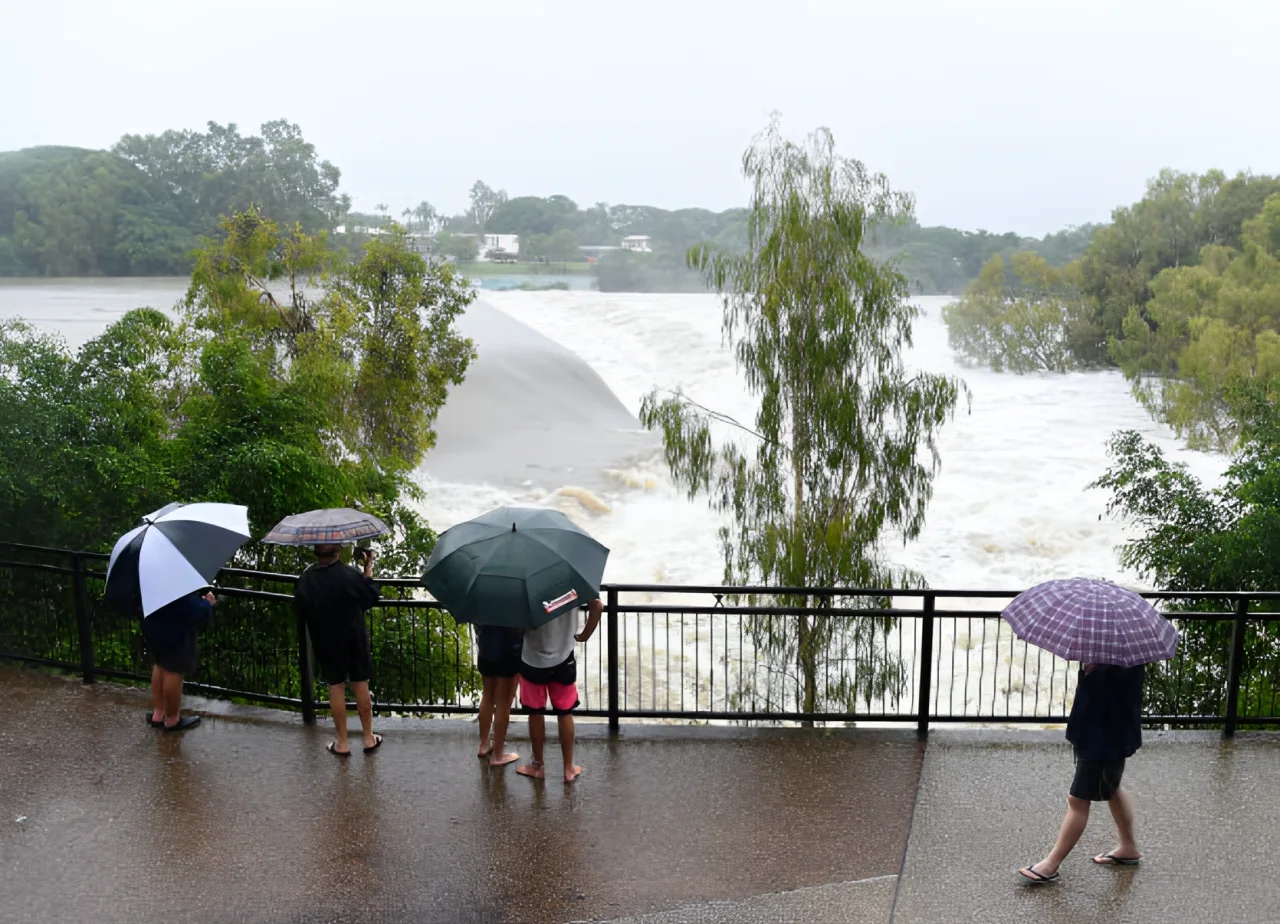 昆士兰多地迎来强降雨。(Photo by Ian Hitchcock/Getty Images)