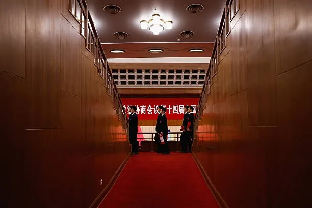 中國全國政協14屆四次會議3月4日開幕，政治局委員馬興瑞再次缺席。（Lintao Zhang/Getty Images）