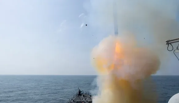 中東戰爭（圖片來源：U.S. Navy via Getty Images）