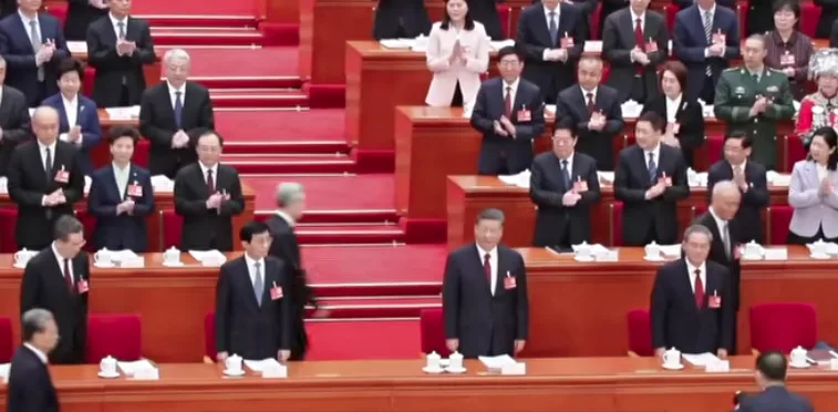 两会,习近平,胡春华,缺席,陪同