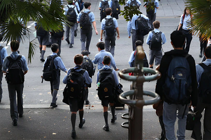 NAPLAN考試首日網站出故障全國考場陷入混亂。示意圖(Photo by Lisa Maree Williams/Getty Images)