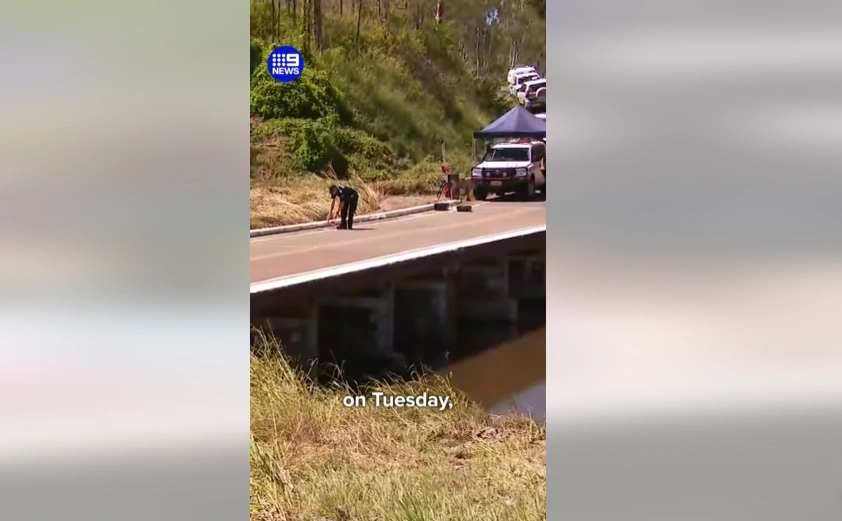 在昆州洪水中失踪的两名中国背包客的遗体已被找到。（截图取自facebook/9 News Queensland）