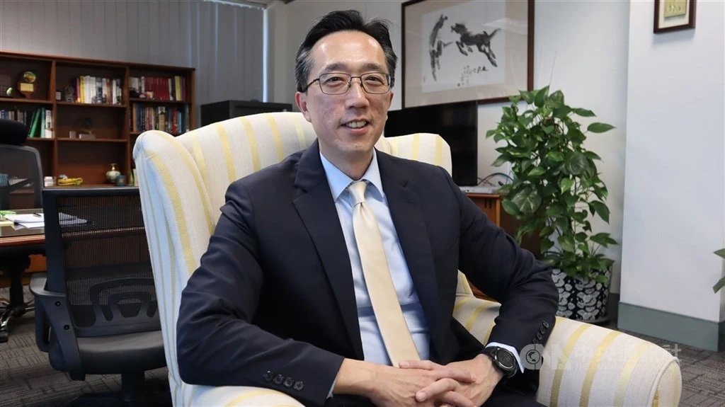 台湾驻澳大利亚最高外交官徐佑典。（中央社）