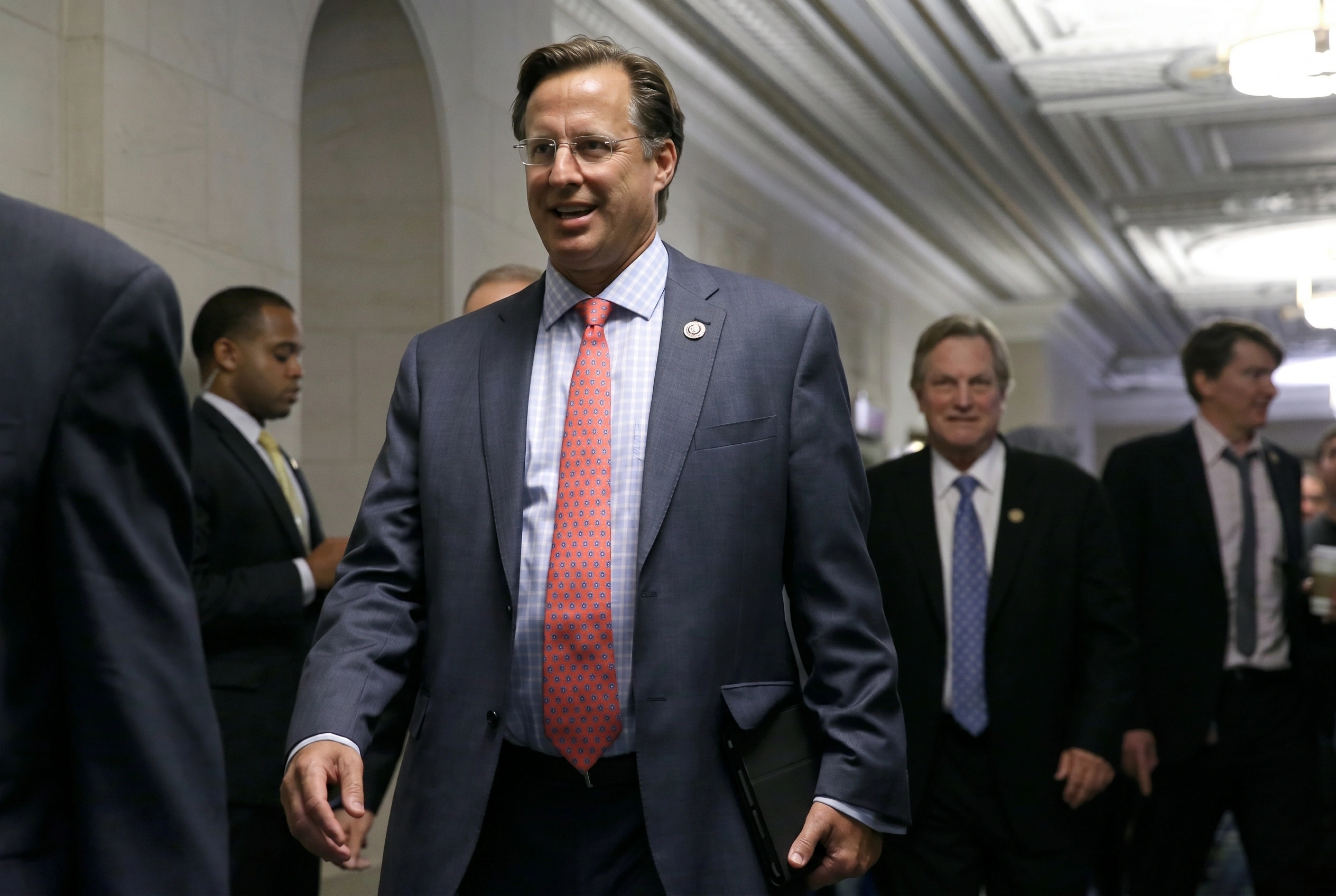 前共和黨眾議員大衛·布拉特（David Brat）。(Photo by Chip Somodevilla/Getty Images)