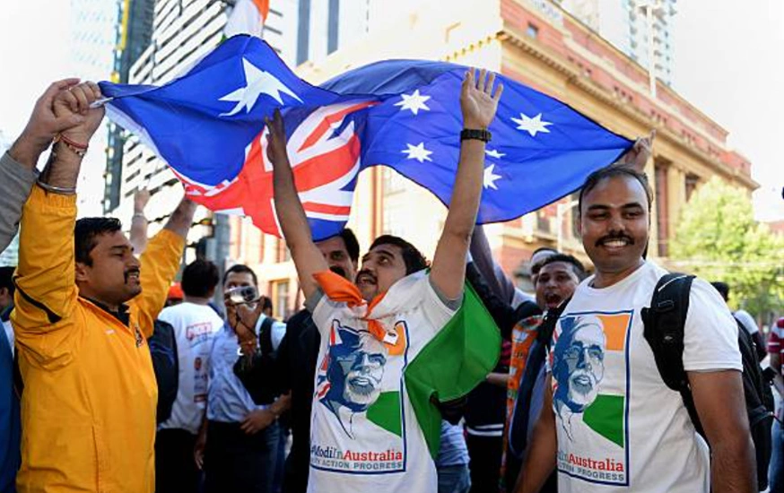 印度成為澳洲最大海外出生人口來源國。示意圖(Photo credit should read MAL FAIRCLOUGH/AFP via Getty Images)