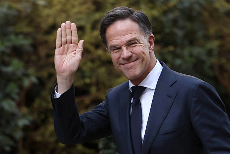 北约秘书长马克·吕特（Mark Rutte）。(Photo by Toby Shepheard / AFP via Getty Images)