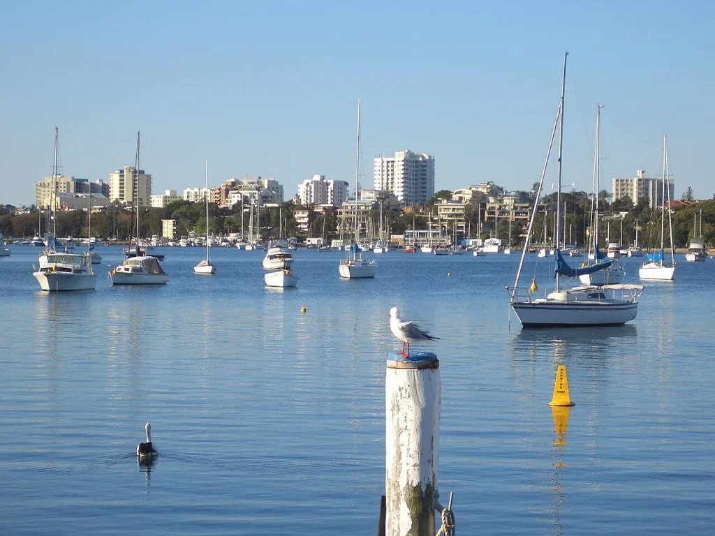 薩瑟蘭郡（View of Cronulla from Burraneer）。（圖取自維基共享資源；作者J Bar，CC BY-SA 3.0）