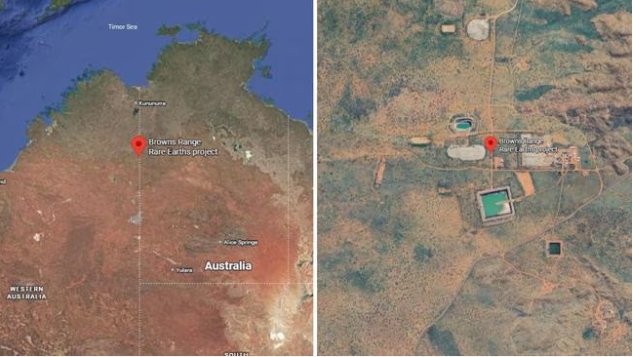 北方礦業稀土項目（Google）