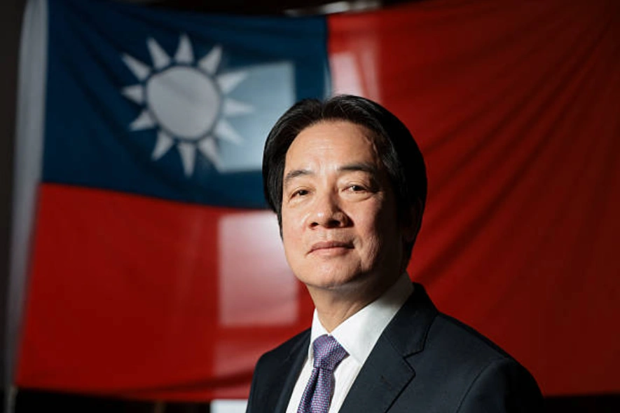 台灣總統賴清德。 (Photo by Yu Chen CHENG / AFP via Getty Images)