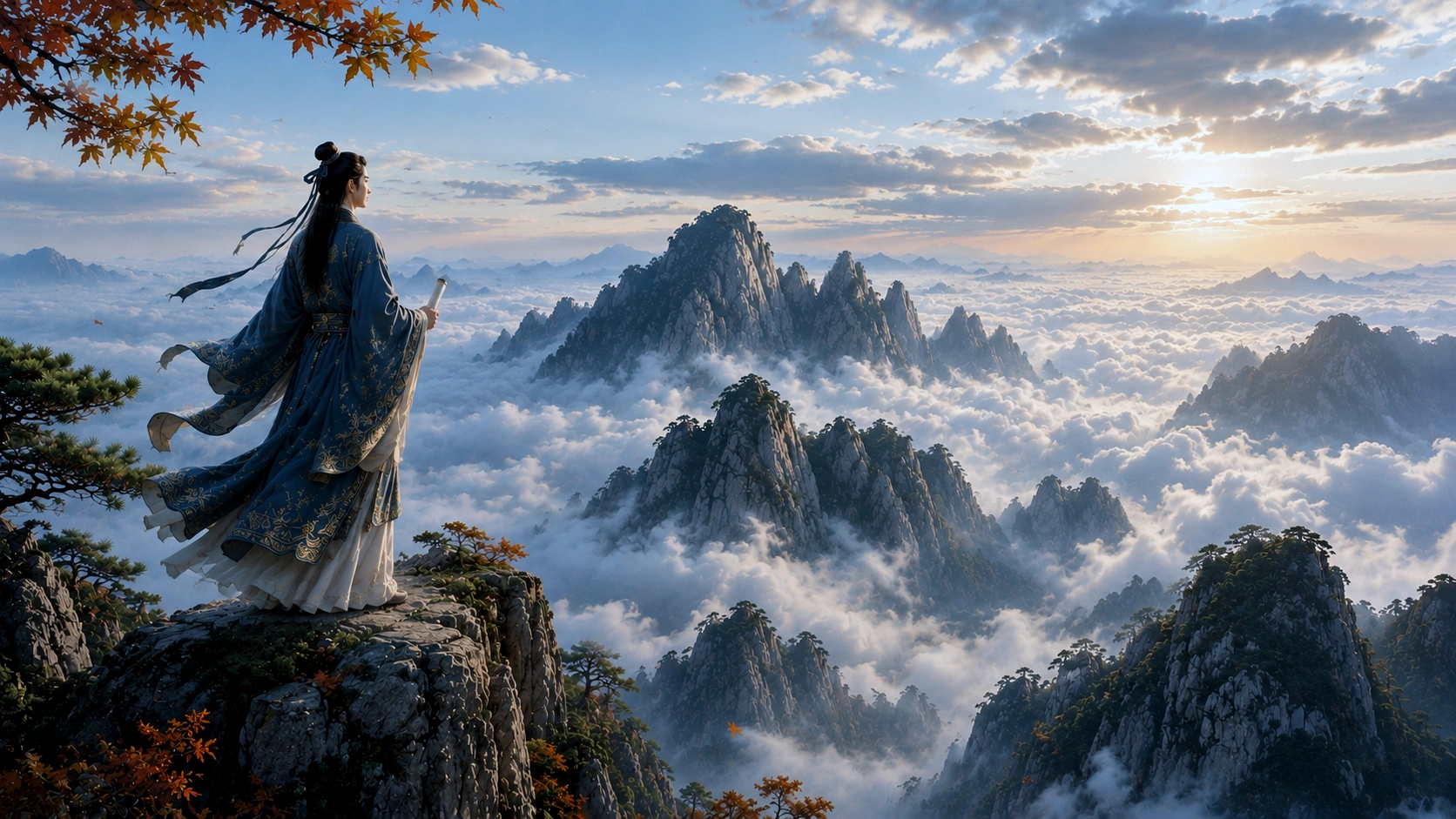 雲之約（詩）（AI繪圖）