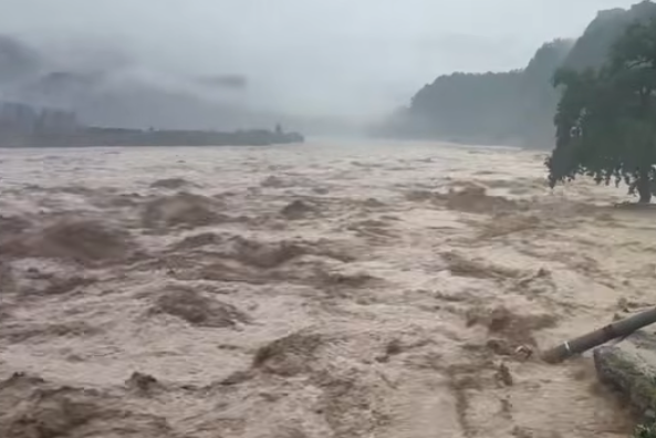 湖南,石門縣,暴雨,山洪,斷電,斷網,金家河村