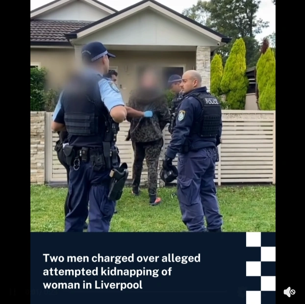 悉尼西南區發生綁架未遂案。（截圖取自facebook/NSW Police Force）