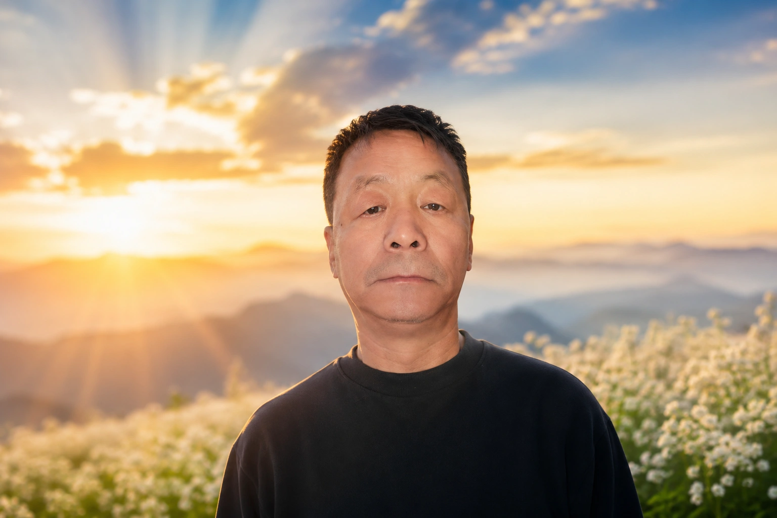 刘旭先生，“六.四”抗暴勇士。（图取自x.com/孙立勇）