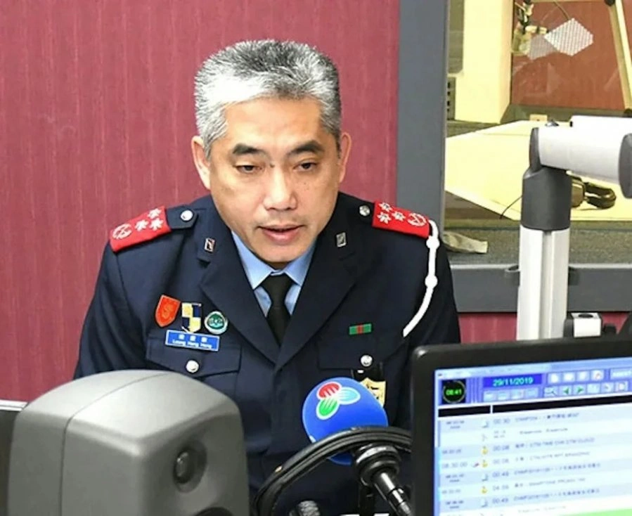 澳門治安警察局副局長梁慶康目前被羈押候審。（圖取自澳門治安警察局）