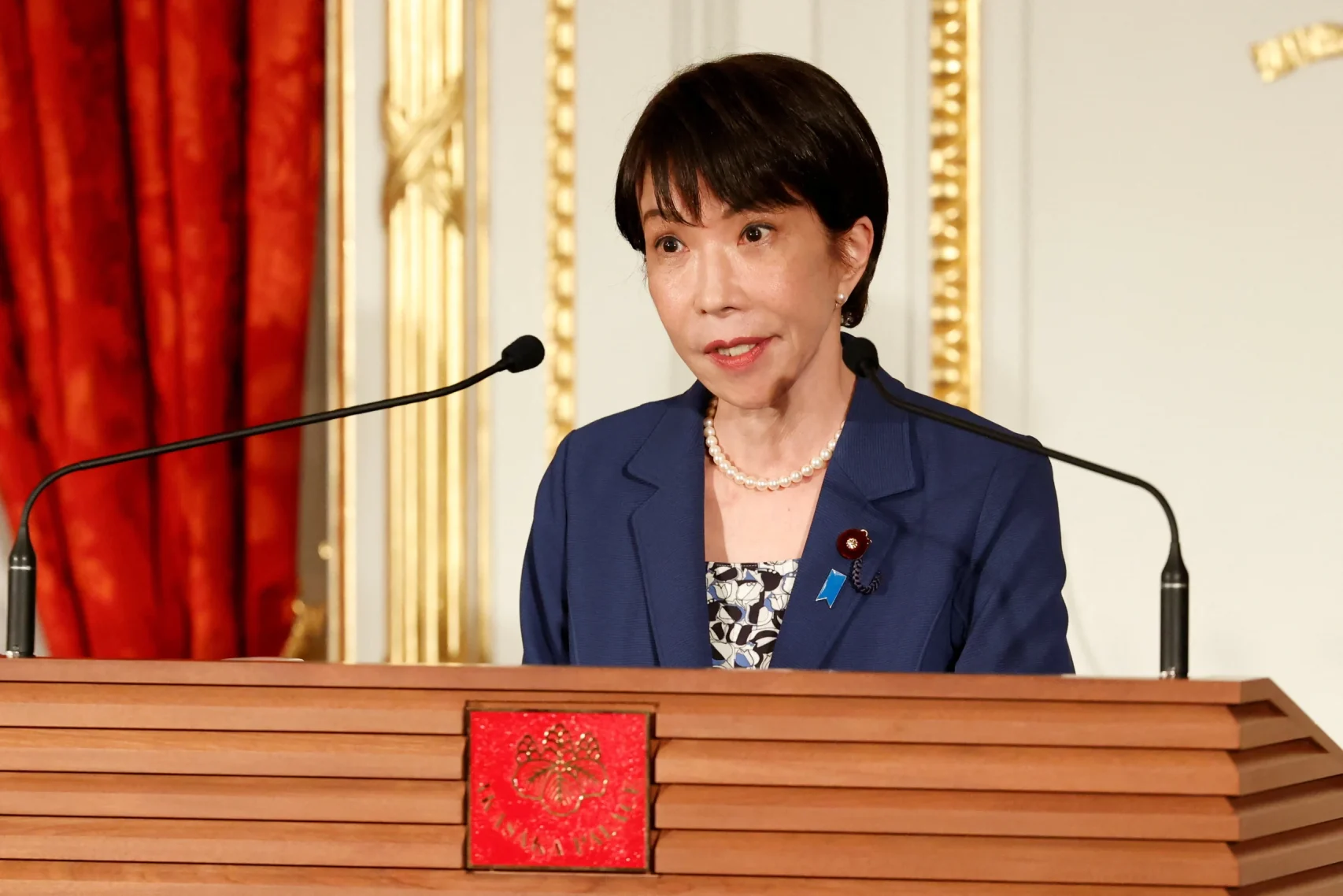 日本首相高市早苗。（Photo by Rodrigo Reyes Marin / POOL / AFP via Getty Images)