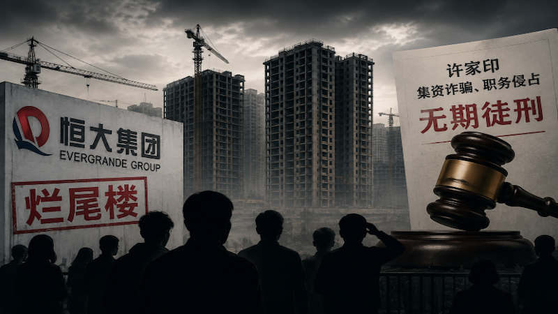許家印,無期,爛尾樓,業主,房子,集資,詐騙