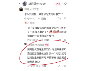 姚安娜,任正非,不信谣,辟谣,孟晚舟,华为