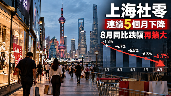 上海,经济,消费,社零,消费降级,中国经济
